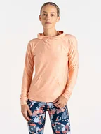 Bluzy sportowe damskie - Dare 2b Bluza sportowa "Sprint City" w kolorze brzoskwiniowym - miniaturka - grafika 1