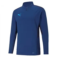 Koszulki i topy damskie - Puma teamCUP 14 Zip Top 656728-02 - miniaturka - grafika 1