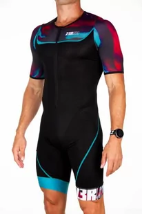 ZEROD Strój triathlonowy męski START TTSUIT new wave - Bielizna sportowa męska - miniaturka - grafika 4