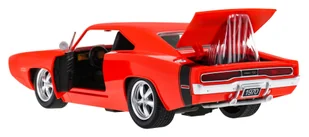 1970 Dodge Charger RT czerwony RASTAR model 1:16 Zdalnie sterowane auto + Pilot - Zabawki zdalnie sterowane - miniaturka - grafika 5