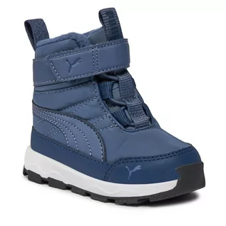 Buty dla chłopców - Śniegowce Puma Evolve Boot AC+ Inf 392646 02 Inky Blue-Persian Blue-Puma White - grafika 1