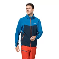 Kurtki męskie - Rowerowa kurtka przeciwdeszczowa TOURER 2.5L JKT M thunder blue - M - miniaturka - grafika 1