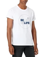 Koszulki męskie - Pepe Jeans Męski T-shirt Taryn M, biały (Optic White 802), XS - miniaturka - grafika 1