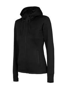 4F Bluza funkcyjna w kolorze czarnym - Kurtki i kamizelki sportowe damskie - miniaturka - grafika 1