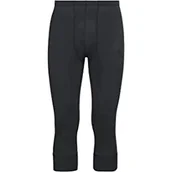 Koszulki męskie - Odlo Męskie rajstopy Bl 3/4 Active Warm Eco Rajstopy czarne, L 159132 - miniaturka - grafika 1