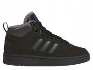Buty sportowe damskie - Buty damskie adidas Rapid Court Czarne ocieplane JR2804 38 2/3 - miniaturka - grafika 1