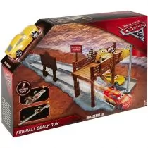 Mattel CARS 3 Zestaw Fireball Beach - Samochody i pojazdy dla dzieci - miniaturka - grafika 1