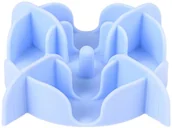 Miski dla psów - ZOLUX Wkład spowalniający jedzenie do miski psa, kota S niebieska 13x13cm - miniaturka - grafika 1