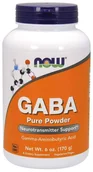 Suplementy naturalne - Now Foods GABA - Kwas Gamma Aminomasłowy (170 g) - miniaturka - grafika 1