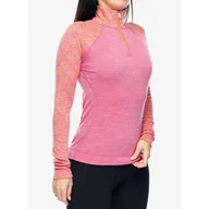 Bluzy narciarskie - Bluza termoaktywna damska Smartwool Classic Thermal Merino BL 1/4 Zip Boxed - miniaturka - grafika 1
