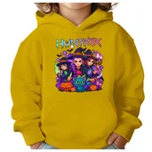 Bluzy dla dziewczynek - BLUZA DZIECIĘCA HUNTRIX HALLOWEEN 146-152 Z KAPTUREM BAWEŁNIANA JAKOŚĆ - miniaturka - grafika 1