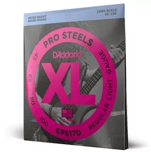 D'Addario prosteels Bass Guitar Strings EPS170 - Struny gitarowe  - miniaturka - grafika 1