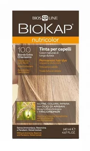 Biokap Nutricolor 10.0 Złoty bardzo jasny blond - Farby do włosów i szampony koloryzujące - miniaturka - grafika 1