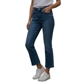 Spodnie damskie - Spodnie damskie Pepe Jeans Regent Kick Flare Crop High Waist jeansowe -W28 - miniaturka - grafika 1