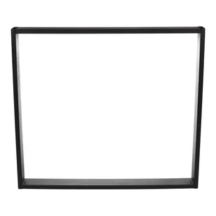 SIMPLE-6x2 Nogi do stołu 80x72cm metalowe czarne x2 szt. - Meble modułowe i akcesoria - miniaturka - grafika 1