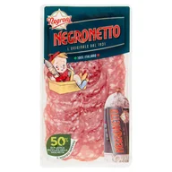 Pasztet i przetwory mięsne - Salami Negronetto Affettato w plastrach 75g - Negroni - miniaturka - grafika 1