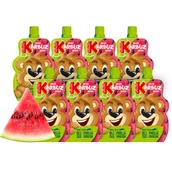 Koncentraty warzywne, przeciery - Kubuś Mus 100 % jabłko arbuz aronia 100 g x 8 sztuk - miniaturka - grafika 1