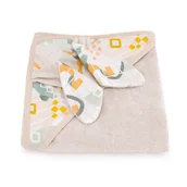 Okrycia kąpielowe dla dzieci - Mięsisty Ręcznik 100% Bamboo 85X85 cm MAKASZKA - miniaturka - grafika 1