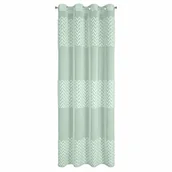 Firany - Firana ESTERI miętowa 140x250 cm etamina - miniaturka - grafika 1