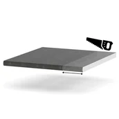 Blaty meblowe i parapety okienne - HURTOWNIA-MEBLI Blat kuchenny laminowany trwały blande metalic ciemny 30-39cm na wymiar - miniaturka - grafika 1