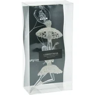 Ozdoby bożonarodzeniowe - Zestaw ozdób świątecznych Ballets 2 szt., przezroczysty - miniaturka - grafika 1