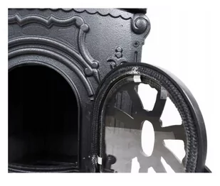 Agedin Piec żeliwny koza 9kW na drewno (kolor: czarny) 57680085 - Piece wolnostojące - miniaturka - grafika 5