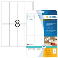 Papier do drukarek - Herma Versandetik./Warnhinweis A4 wei 50x142 mm 200 St. - 8326 - miniaturka - grafika 1
