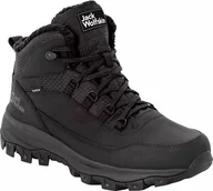 Buty trekkingowe męskie - Buty trekkingowe męskie Jack Wolfskin Everquest Texapore Mid czarne r. 41 - miniaturka - grafika 1