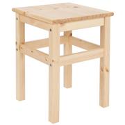 Taborety i hokery - ODDVAR Klasyczny stołek sosnowy, jasny brąz IKEA - miniaturka - grafika 1