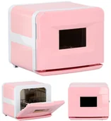 Pozostałe urządzenia kosmetyczne - Podgrzewacz ręczników 8L 8A z drzwiczkami salon kosmetyczny fryzjerski barberski masaż SPA - miniaturka - grafika 1