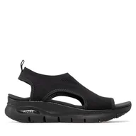 Sandały damskie - Sandały Skechers City Catch 119236/BBK Czarny - miniaturka - grafika 1