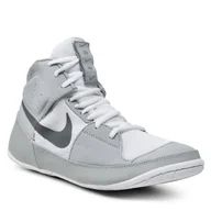 Kimona, stroje i obuwie - Buty bokserskie Nike Fury AO2416 101 Szary - miniaturka - grafika 1
