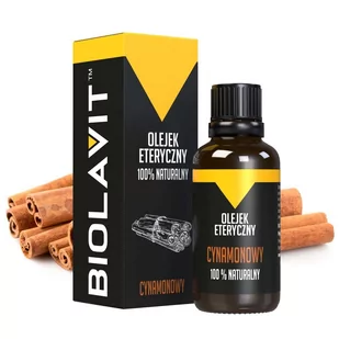 Biolavit Biolavit Olejek eteryczny cynamonowy z kory - 30 ml - Aromaterapia - miniaturka - grafika 1