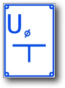 Akcesoria BHP - Todw-6 Znak U Tabliczka Orientacyjna Przył. Uziomu - miniaturka - grafika 1