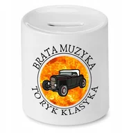 Skarbonki - SKARBONKA DLA BRATA TO RYK KLASYKA PREZENT z Nadrukiem ze Zdjęciem - miniaturka - grafika 1