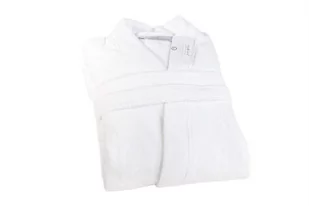 Szlafrok frotte unisex Opulence XXL biały 450 gsm ze 100% bawełny egipskiej Nefretete - Szlafroki damskie - miniaturka - grafika 1