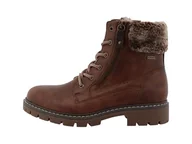 Botki damskie - Tom Tailor Damskie sztyblety 4290830020, Rust, 39 EU, rdza, 39 EU - miniaturka - grafika 1