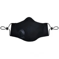 Maseczki ochronne i antywirusowe - Maska Bawełniana Olmed czarna +1 filtr - miniaturka - grafika 1