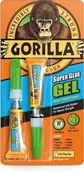 Dekoratorstwo - GORILLA Super Glue GEL mocny klej bezbarwny w żelu 2x3g - miniaturka - grafika 1