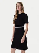 Sukienki - JOOP! Sukienka dzianinowa Kirla 10018002 Czarny Regular Fit - miniaturka - grafika 1
