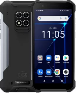 Hammer Construction 6GB/128GB Dual Sim Srebrno-czarny - Telefony komórkowe - miniaturka - grafika 2