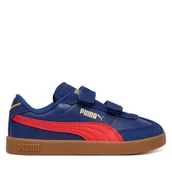 Buty dla chłopców - Sneakersy Puma Club II Era V PS 402307 19 Granatowy - miniaturka - grafika 1