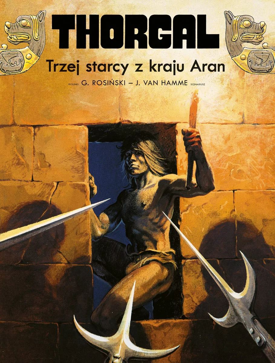 Egmont - komiksy Thorgal Tom 3 Trzej starcy z kraju Aran Jean Van Hamme Grzegorz Rosiński