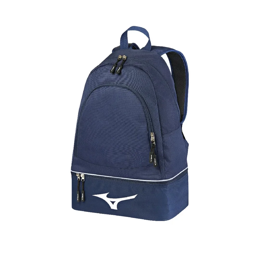 Plecak Mizuno Team 27L niebieski 5 pak 600D poliester wodoodporny