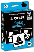 Książki edukacyjne - A kuku! Świat malucha. Karty kontrastowe + poradnik - miniaturka - grafika 1