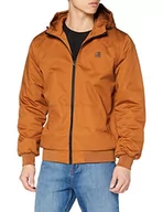 Kurtki męskie - DC Shoes Męska kurtka na uszy – watowana kurtka z kapturem dla mężczyzn, watowana kurtka z kapturem brązowy Sudan Brown S - miniaturka - grafika 1