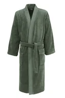 Szlafroki męskie - Męski szlafrok PALATINE Khaki S - miniaturka - grafika 1