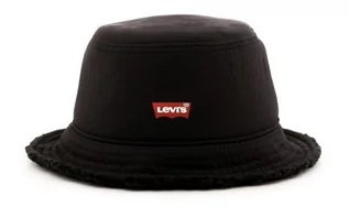 Czapki męskie - Ocieplany zimowy kapelusz LEVIS Bucket Hat D5545-0001 - grafika 1