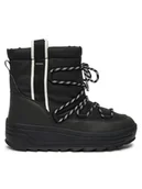 Śniegowce damskie - Geox Śniegowce D46WNA 0FUME C9999 Czarny - miniaturka - grafika 1