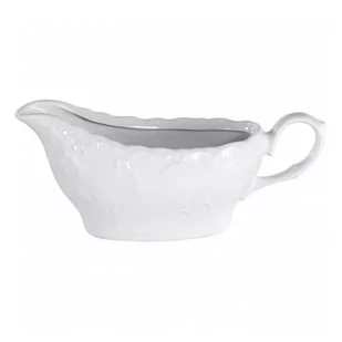 ĆMIELÓW ROCOCO SOSJERKA 500ML PORCELANOWA BIAŁA - Inne naczynia kuchenne - miniaturka - grafika 1